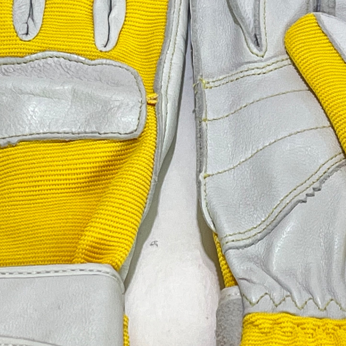 BEAM66 Racing Glove - Genuine Leather - Yellow (version 1.1)