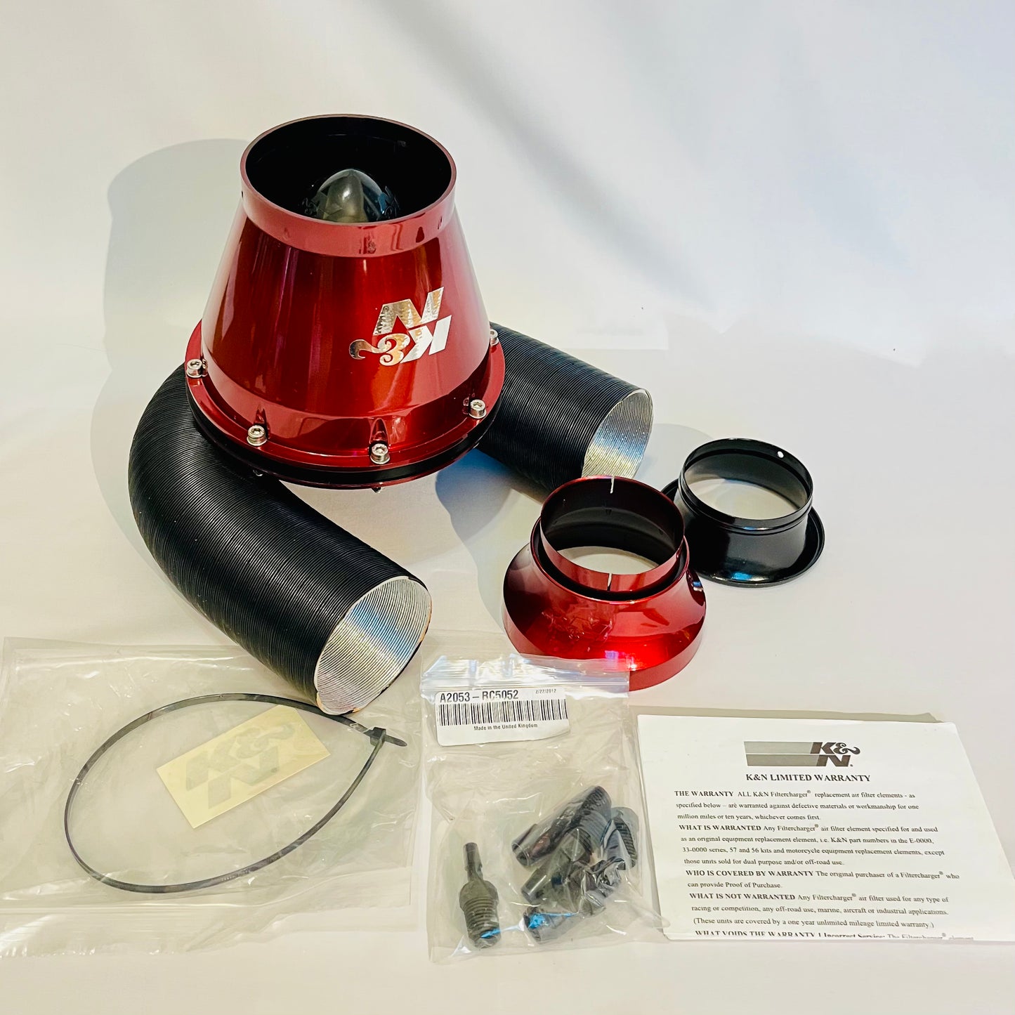K & N Apollo Air Intake Filter Kit RC-5052AR
