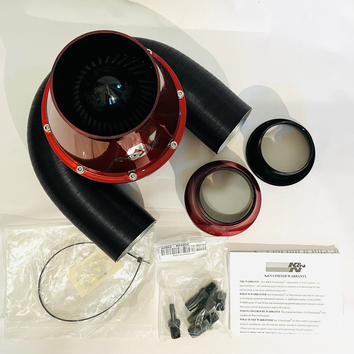 K & N Apollo Air Intake Filter Kit RC-5052AR