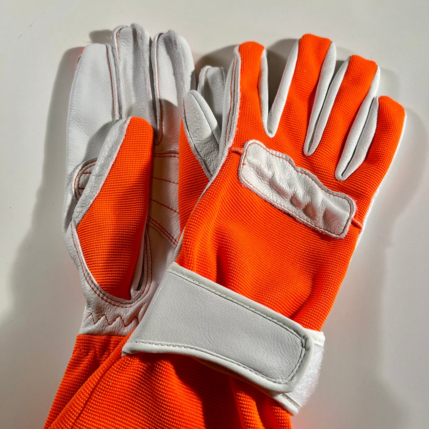BEAM66 Racing Glove - Genuine Leather - Orange