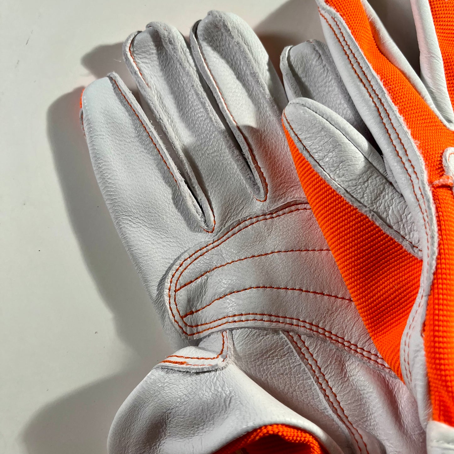 BEAM66 Racing Glove - Genuine Leather - Orange