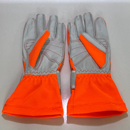 BEAM66 Racing Glove - Genuine Leather - Orange (version 1.0)