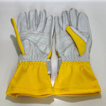 BEAM66 Racing Glove - Genuine Leather - Yellow (version 1.1)
