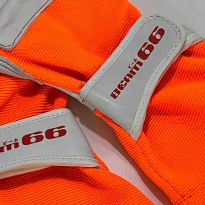 BEAM66 Racing Glove - Genuine Leather - Orange (version 1.0)