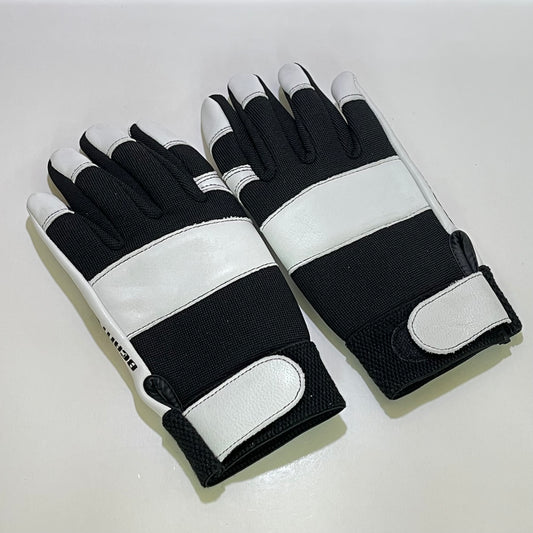 BEAM66 Mechanic Glove - Genuine Leather - Black