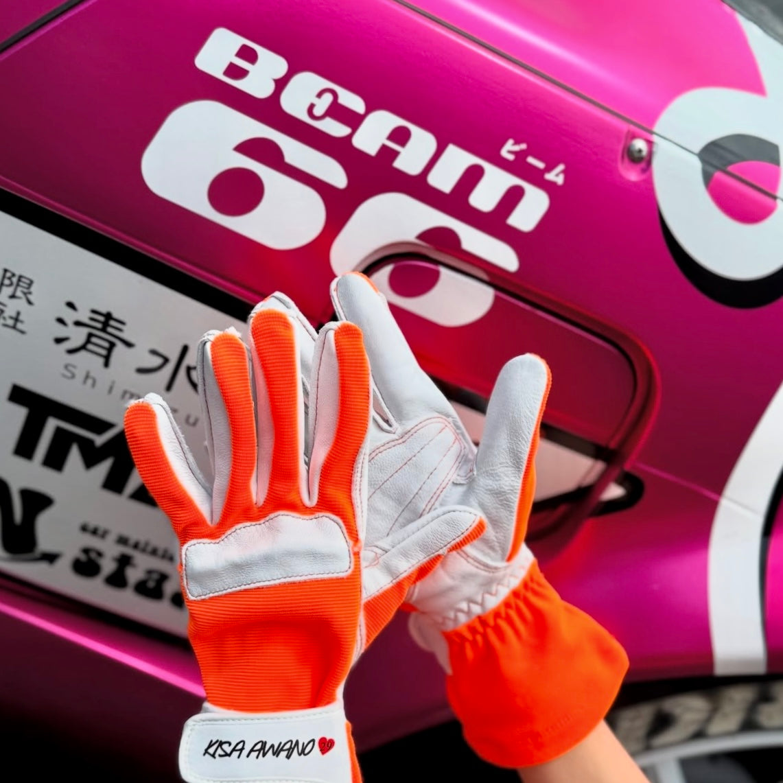 BEAM66 - Racing Gloves (Team Gear) Synthetic Leather